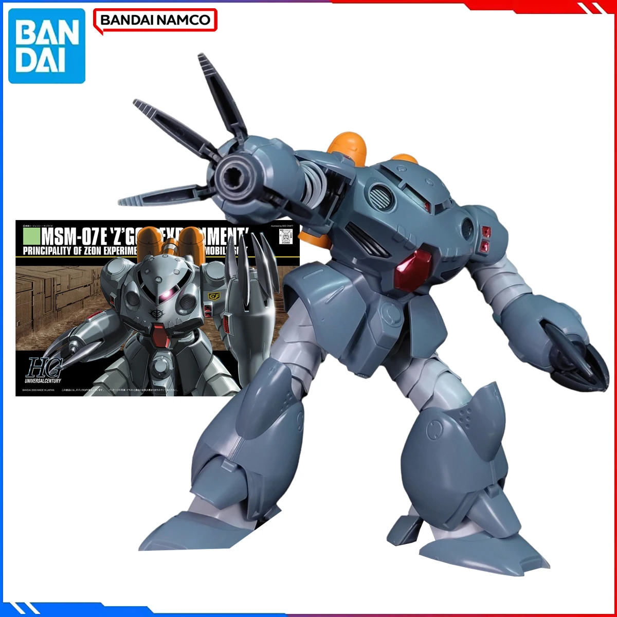 Bandai оригинальные наборы моделей Gundam HGUC 1/144, аниме-фигурка MSM-07E Z'Gok-E, экшн-фигурка, модель игрушки, подарок
Bandai оригинальные наборы моделей Gundam HGUC 1/144, аниме-фигурка MSM-07E Z'Gok-E, экшн-фигурка, модель игрушки, подарок