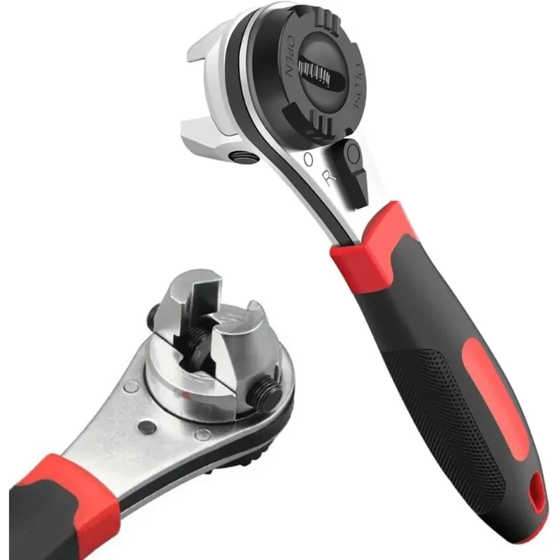 Adjustable Ratchet Wrench Kit for 6-22mm Screw, Portable Adjustable Ratcheting Wrench Set with Non-slip Handle
Adjustable Ratchet Wrench Kit for 6-22mm Screw, Portable Adjustable Ratcheting Wrench Set with Non-slip Handle
