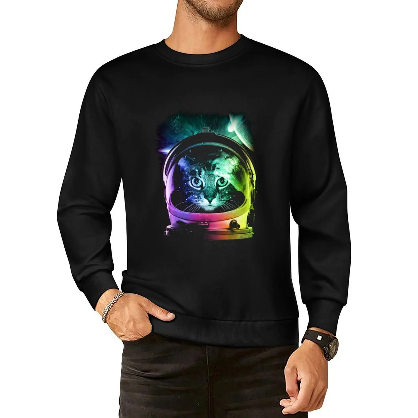 Astronaut Cat V.II Pullover Hoodie streetwear men anime clothes japanese style korean style clothes men's sweatshirts
Astronaut Cat V.II Pullover Hoodie streetwear men anime clothes japanese style korean style clothes men's sweatshirts