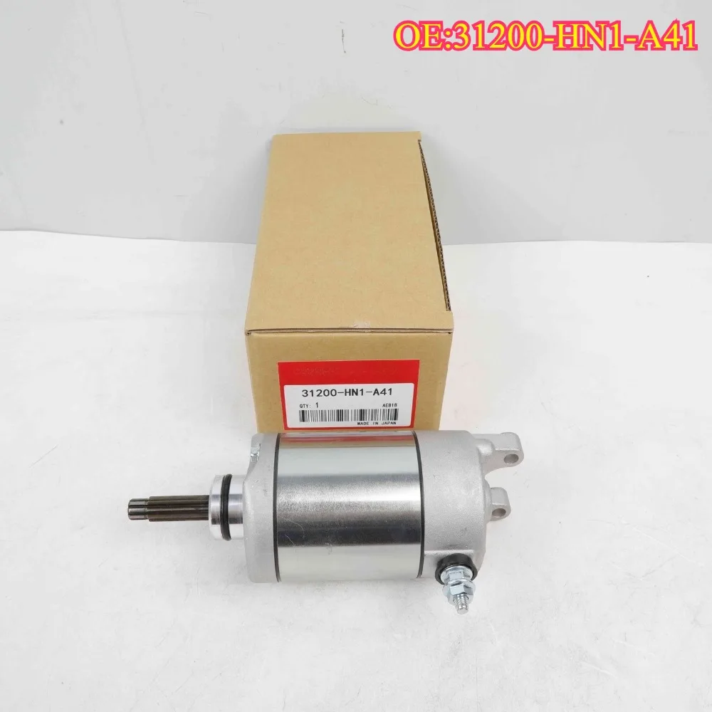 High quality New For 31200-HN1-A41 Starter Motor with Relay Replacement for Honda Sportrax 400EX TRX400EX2005-2008
High quality New For 31200-HN1-A41 Starter Motor with Relay Replacement for Honda Sportrax 400EX TRX400EX2005-2008
