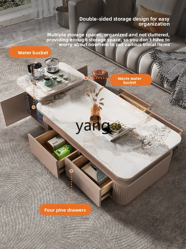 LMM living room home table tea table integrated multi-functional small apartment TV cabinet combination coffee table
LMM living room home table tea table integrated multi-functional small apartment TV cabinet combination coffee table