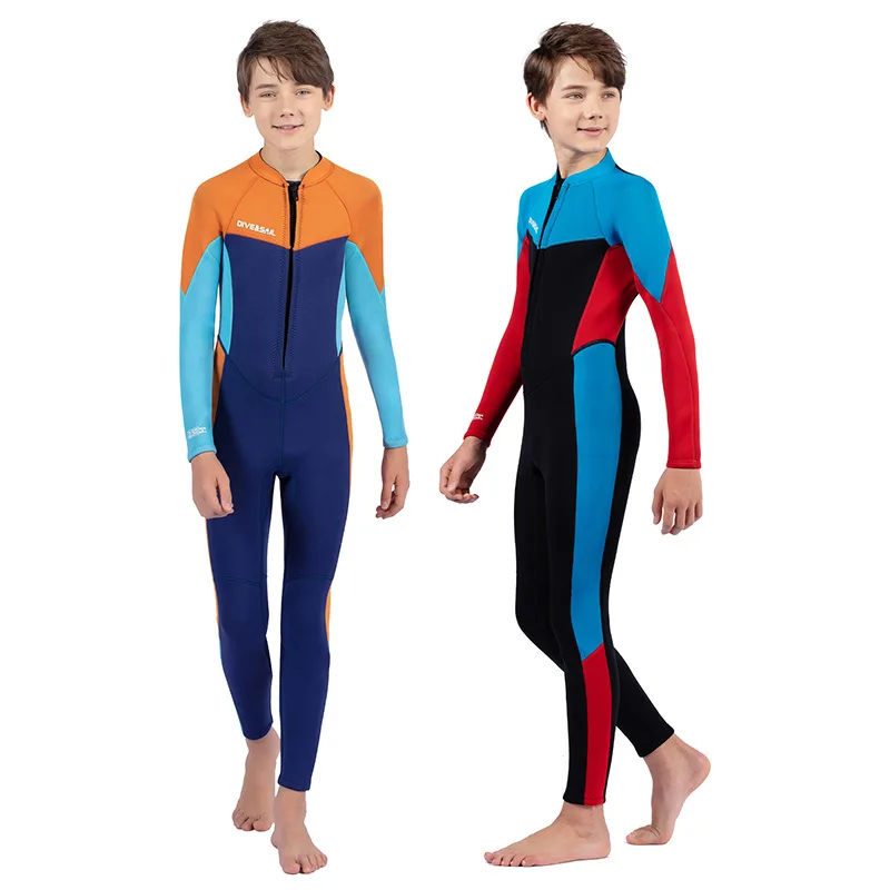 Cx79 Long Sleeve Children's Diving Suit,Floating Surfing And Swimming Suit, Big Middle Children's, 2.5mm One Piece
Cx79 Long Sleeve Children's Diving Suit,Floating Surfing And Swimming Suit, Big Middle Children's, 2.5mm One Piece