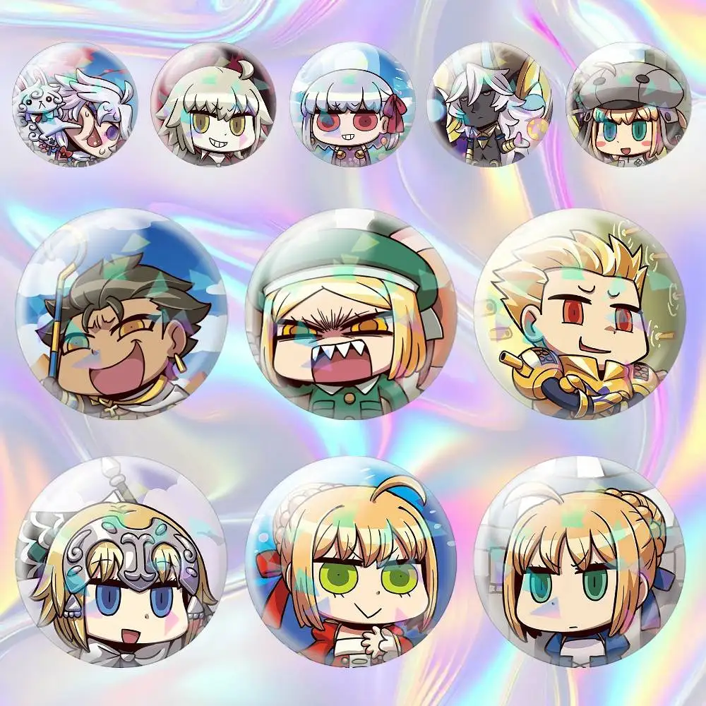 Cute Fate Grand Order FGO GO April Fools' Day 75mm 58mm 44mm 25mm Brooch Backpack Hat Pins Accessories Toys Badge
Cute Fate Grand Order FGO GO April Fools' Day 75mm 58mm 44mm 25mm Brooch Backpack Hat Pins Accessories Toys Badge