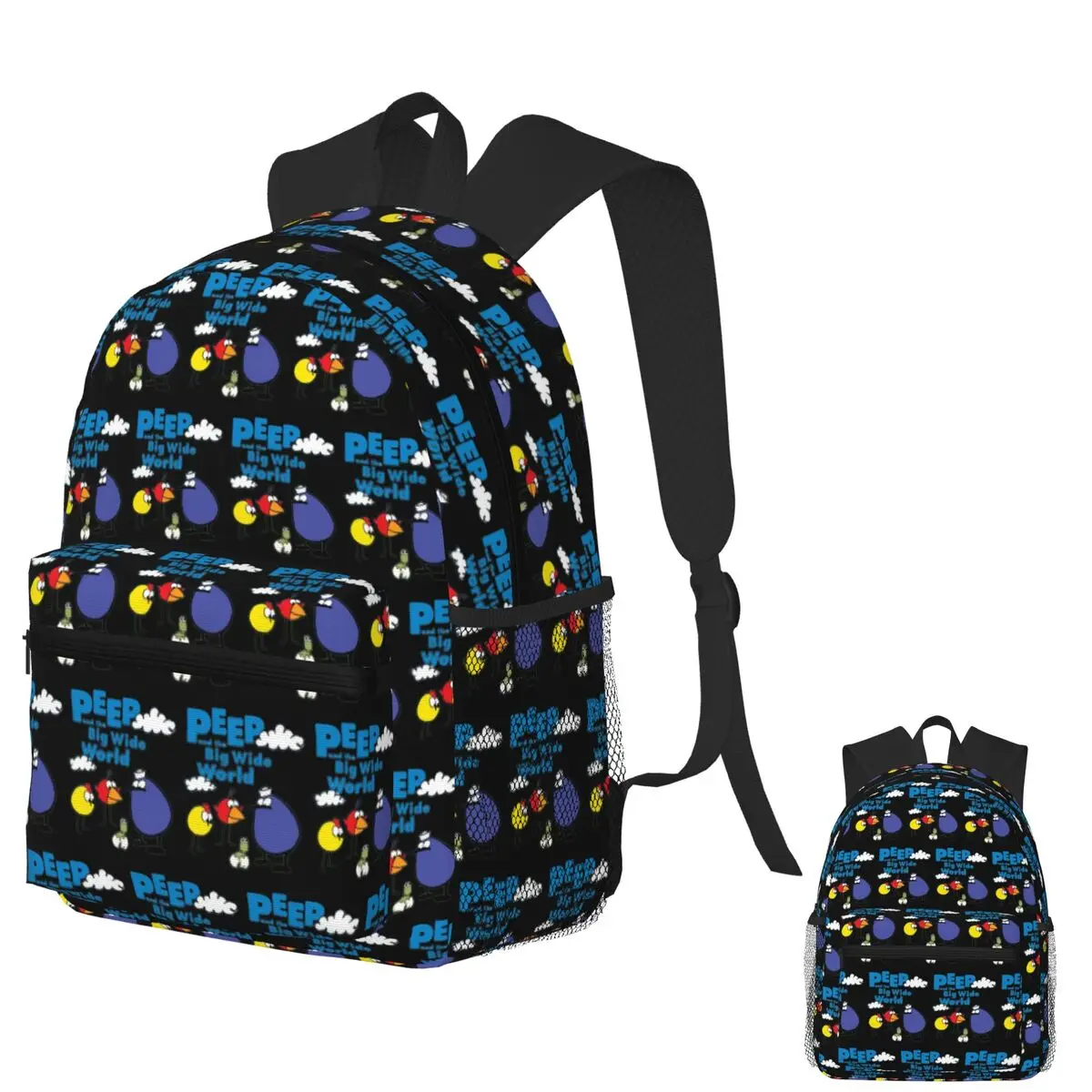 Peep And The Big Wide World Student Backpack School Bag Hiking Travel Daypack for Boys Girls Fashion Bookbag Shoulder Bags
Peep And The Big Wide World Student Backpack School Bag Hiking Travel Daypack for Boys Girls Fashion Bookbag Shoulder Bags