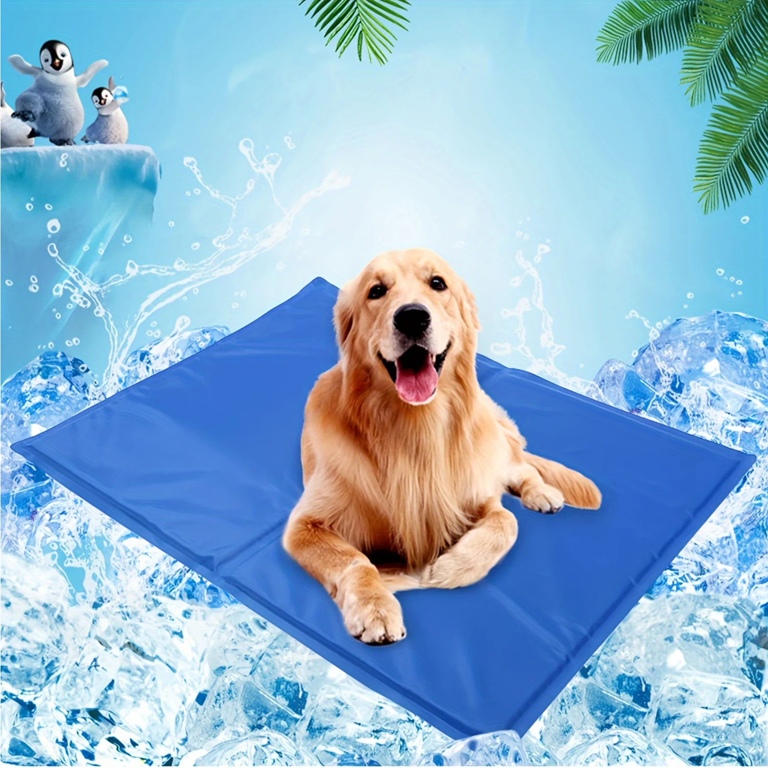 1pc Pet Cooling Pad, Waterproof Summer Ice Mat for Dogs, Washable Reusable Kennel Pad, Cooling Pads for Pets
1pc Pet Cooling Pad, Waterproof Summer Ice Mat for Dogs, Washable Reusable Kennel Pad, Cooling Pads for Pets