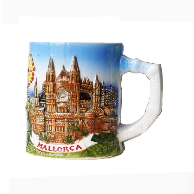 Майордж, Испания, керамические чашки для воды с ручными пайетками, сувениры для путешествий по миру, кружки для домашнего офиса, посуда для напитков, креативный подарок
Майордж, Испания, керамические чашки для воды с ручными пайетками, сувениры для путешествий по миру, кружки для домашнего офиса, посуда для напитков, креативный подарок