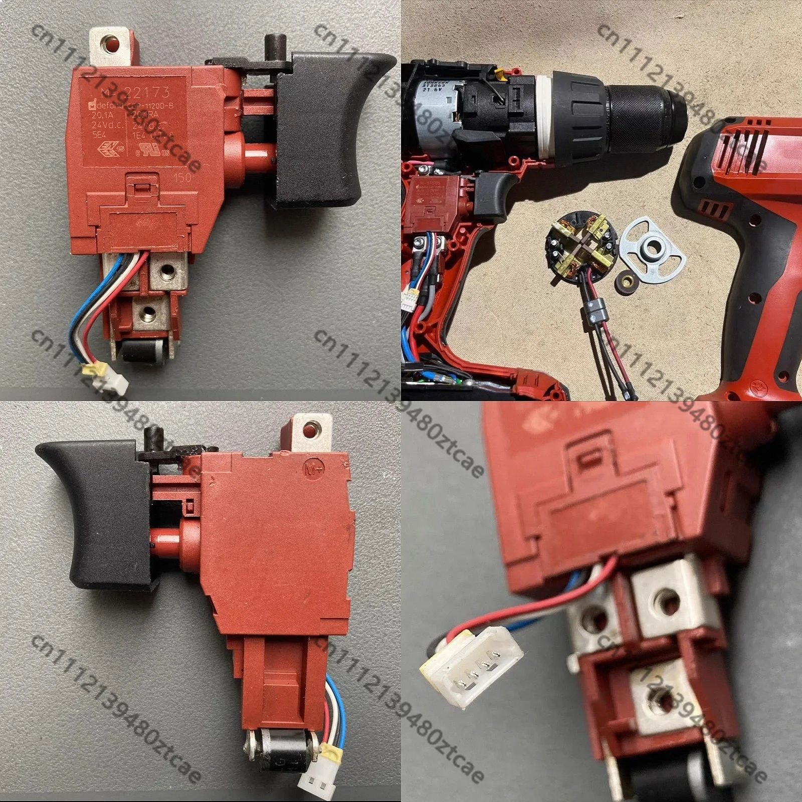100% New Switch for HILTI SF6-A22 01 Brush Impact Drill Replacement Part
100% New Switch for HILTI SF6-A22 01 Brush Impact Drill Replacement Part
