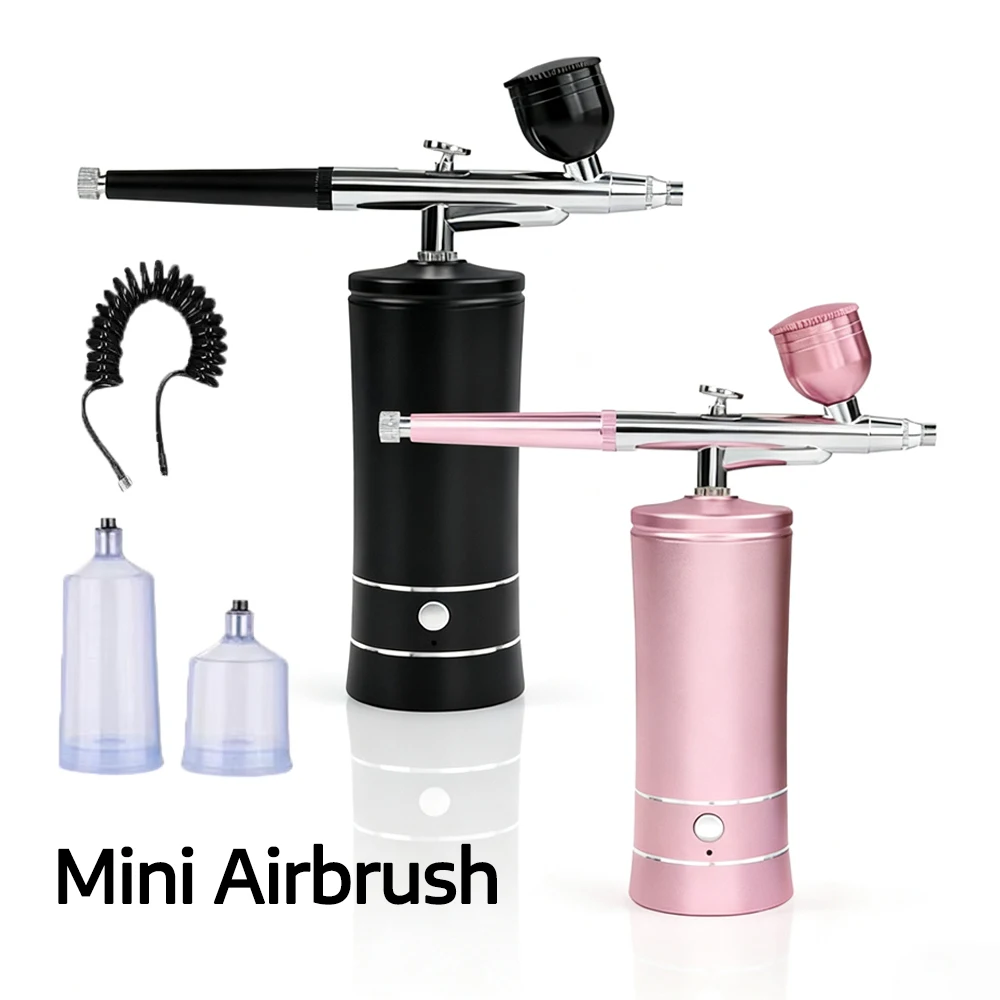 Перезаряжаемый компрессорный комплект для аэрографа, распылитель для аэрографа, водяной кислород, машина для глубокого увлажнения для дизайна ногтей, татуировки, краски для торта
Перезаряжаемый компрессорный комплект для аэрографа, распылитель для аэрографа, водяной кислород, машина для глубокого увлажнения для дизайна ногтей, татуировки, краски для торта