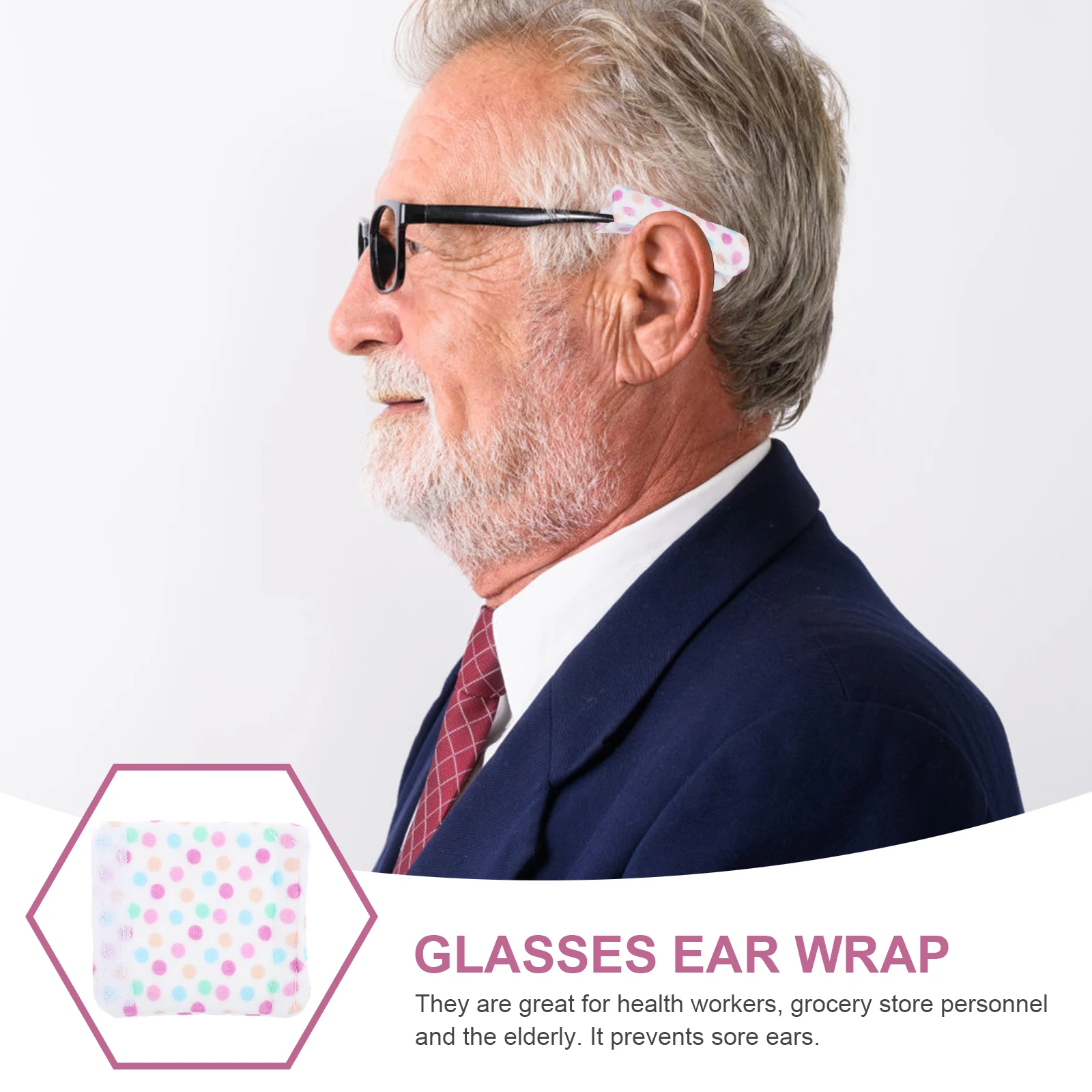4pcs Sunglasses Ear Pads Anti Pain Protective Cushions Reusable Washable Polyester Health Monitoring Accessories Comfortable
4pcs Sunglasses Ear Pads Anti Pain Protective Cushions Reusable Washable Polyester Health Monitoring Accessories Comfortable