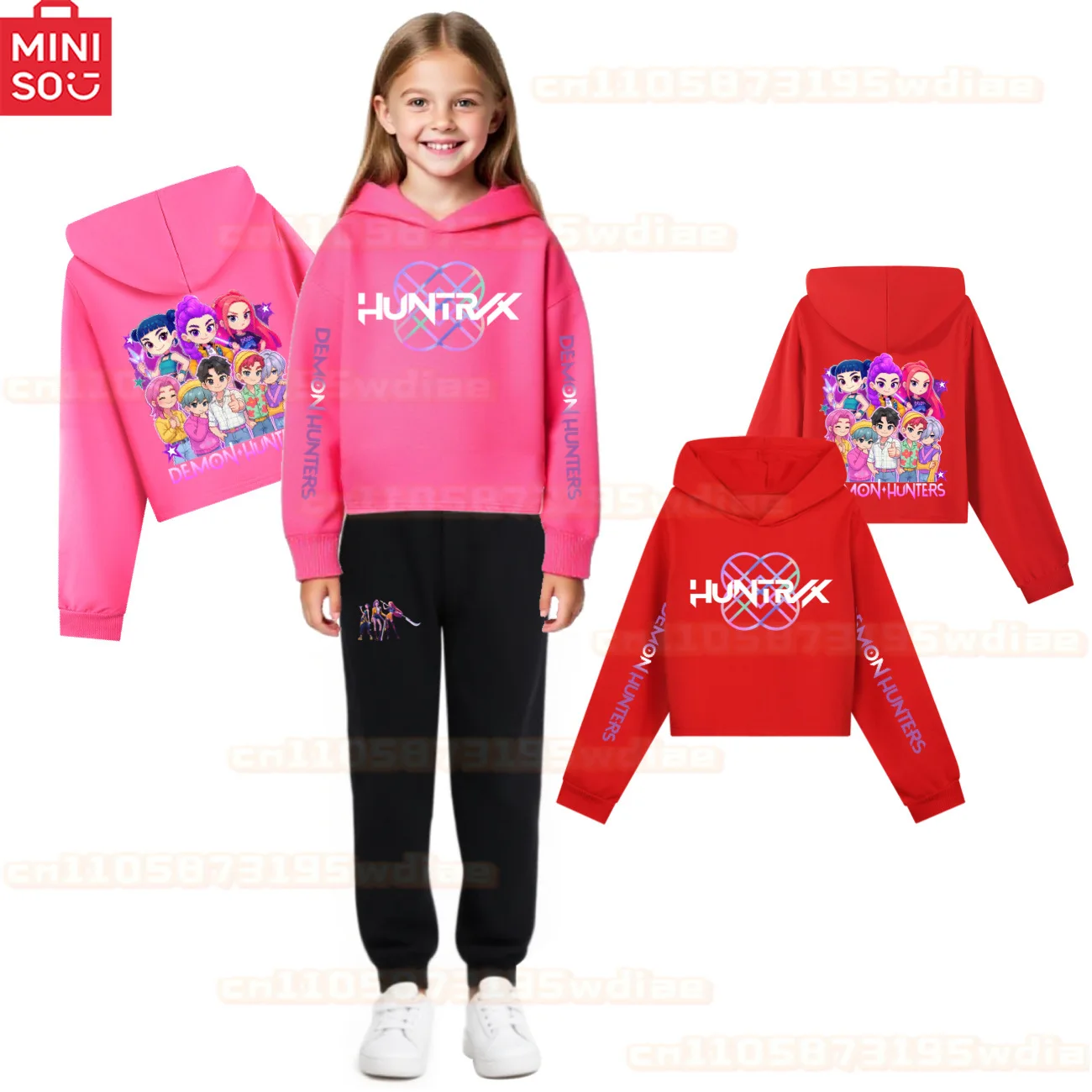 Children's K-POP Sweatshirt Sets Girls Fashionable Hooded Tops and Pants Sets Spring and Autumn Sports Sets Girls' Casual Set
Children's K-POP Sweatshirt Sets Girls Fashionable Hooded Tops and Pants Sets Spring and Autumn Sports Sets Girls' Casual Set
