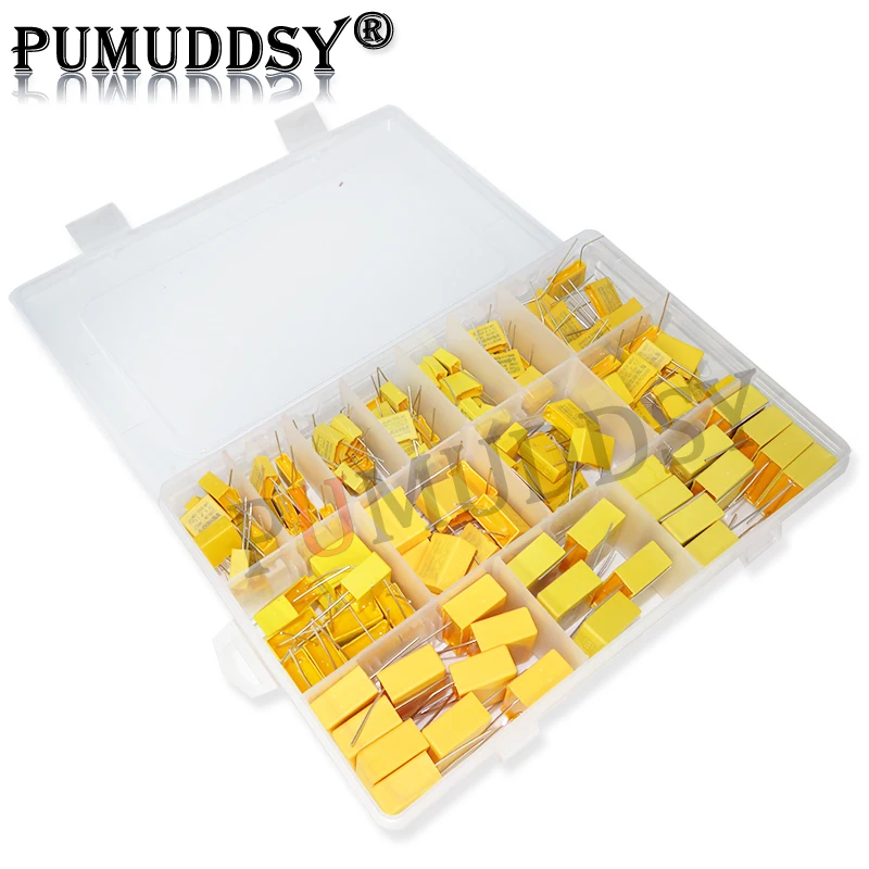 Ibuw X2 Safety Capacitor 275VAC 135PCS-14Kinds 102K-105K 1NF~1UF Assorted Kit
Ibuw X2 Safety Capacitor 275VAC 135PCS-14Kinds 102K-105K 1NF~1UF Assorted Kit