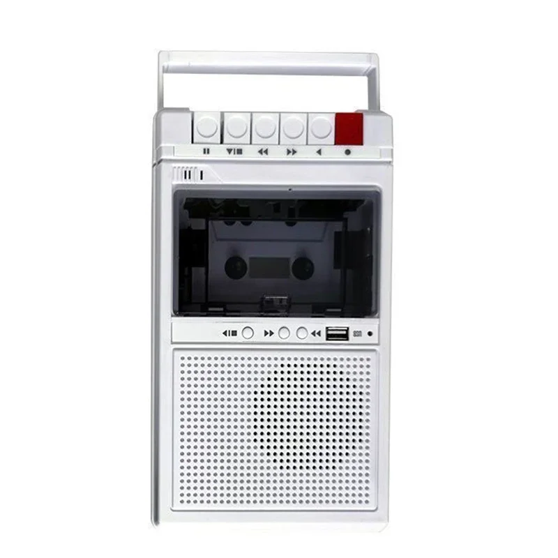 NEW Portable Cassette Recorder Nostalgic Retro Portable Tape Player Walkie-Talkie Player Recorder and Playback All-In-One
NEW Portable Cassette Recorder Nostalgic Retro Portable Tape Player Walkie-Talkie Player Recorder and Playback All-In-One