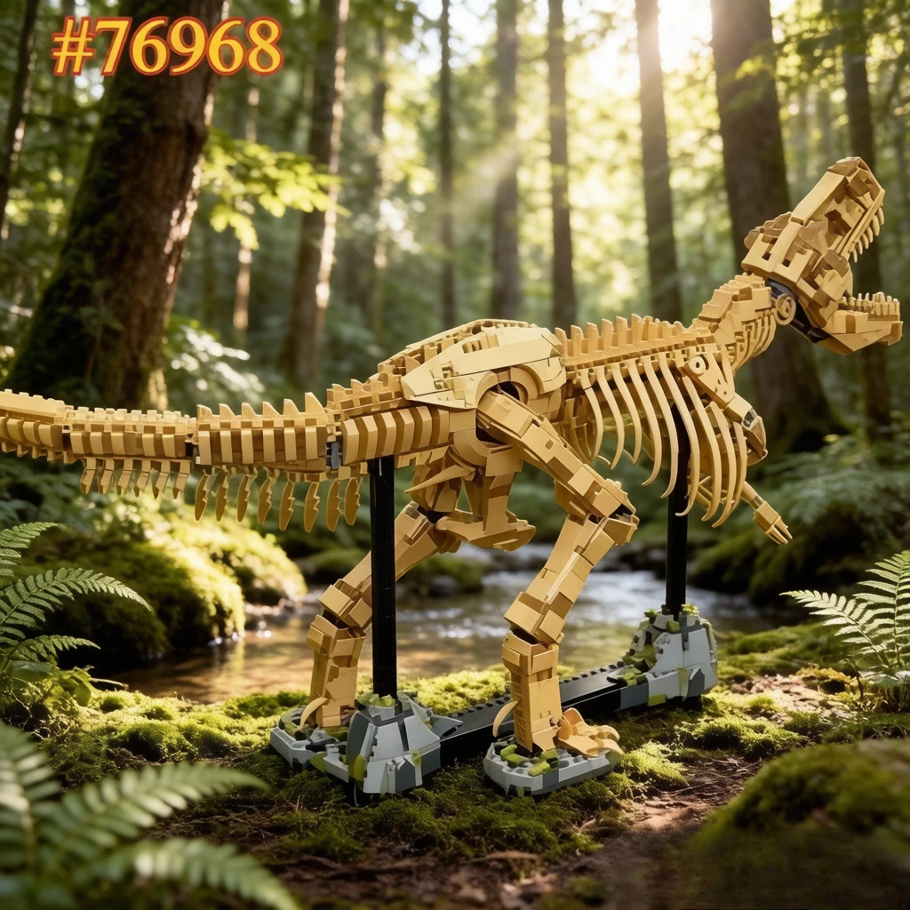 Tyrannosaurus Rex Skeleton 76968 Building Blocks Sets Compatible with Legoed Particles Suitable for Birthday Gifts 3145pcs
Tyrannosaurus Rex Skeleton 76968 Building Blocks Sets Compatible with Legoed Particles Suitable for Birthday Gifts 3145pcs