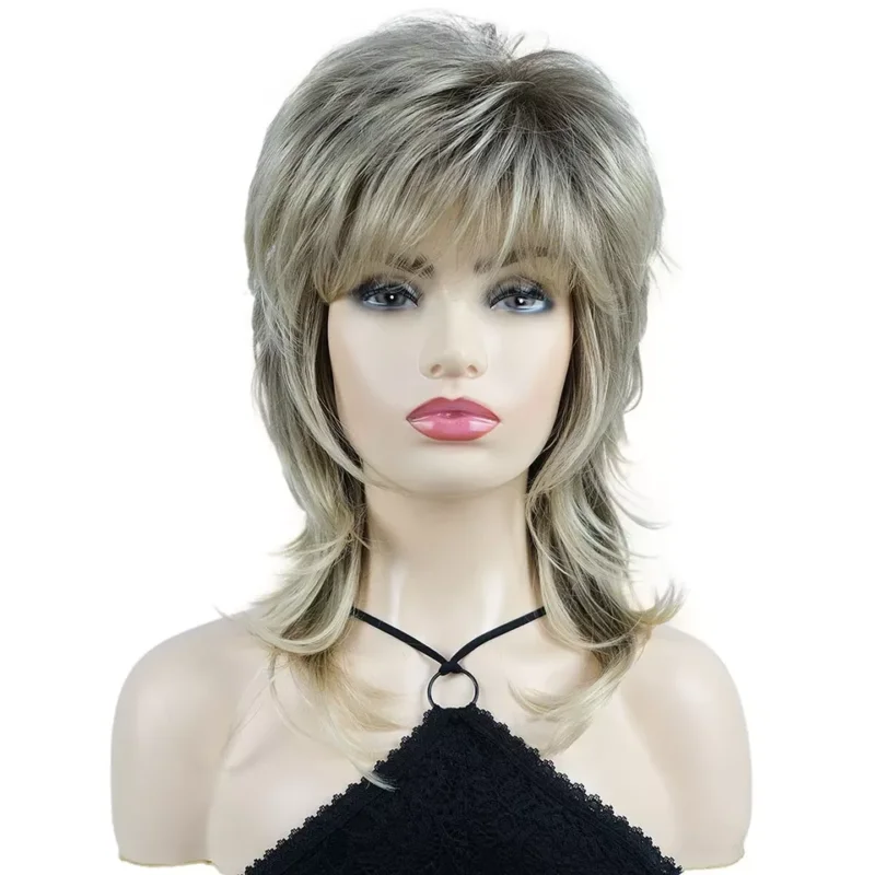 Shaggy Layered women Wig with Bangs Shoulder Length Natural Straight Shags Wig3 #
Shaggy Layered women Wig with Bangs Shoulder Length Natural Straight Shags Wig3 #