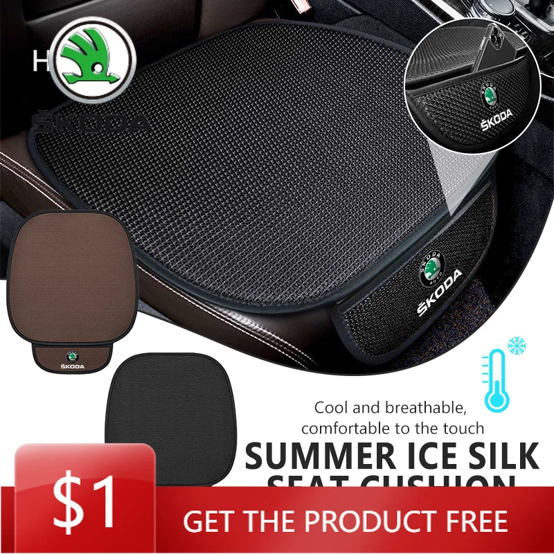 Car Sticker For Skoda Car Non-slip Seat Cushion Storage Ice Silk Cushion Auto Accessories S Kodiaq Octavia 2 3 Yeti Karoq Rapid
Car Sticker For Skoda Car Non-slip Seat Cushion Storage Ice Silk Cushion Auto Accessories S Kodiaq Octavia 2 3 Yeti Karoq Rapid