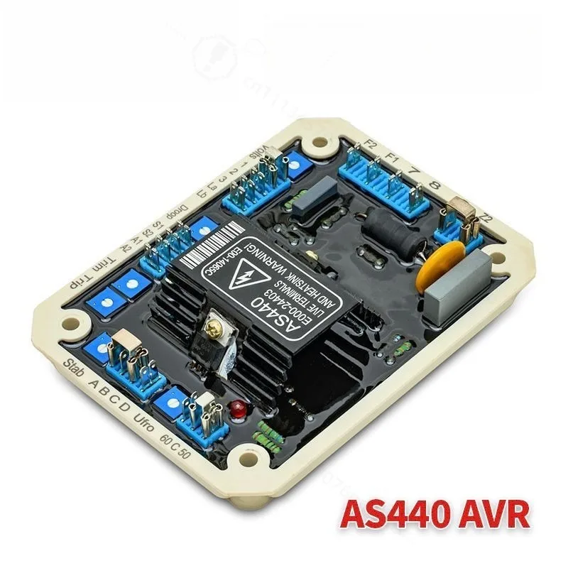 AS440 AVR Automatic Voltage Regulator Brushless Generator Stabilizer Replacement Spare Parts for Gas Diesel Generator Set
AS440 AVR Automatic Voltage Regulator Brushless Generator Stabilizer Replacement Spare Parts for Gas Diesel Generator Set