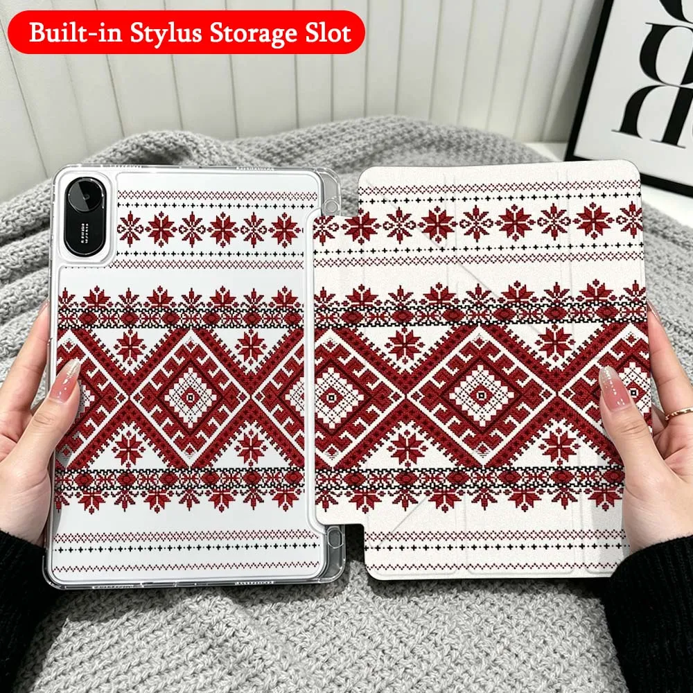 Ethnic Geometric For Xiaomi Redmi Poco Pad 5 6 7 8 Pro SE 11 11.2 12.1 Inch Transparent Y-Shaped Folding Tablet Case
Ethnic Geometric For Xiaomi Redmi Poco Pad 5 6 7 8 Pro SE 11 11.2 12.1 Inch Transparent Y-Shaped Folding Tablet Case