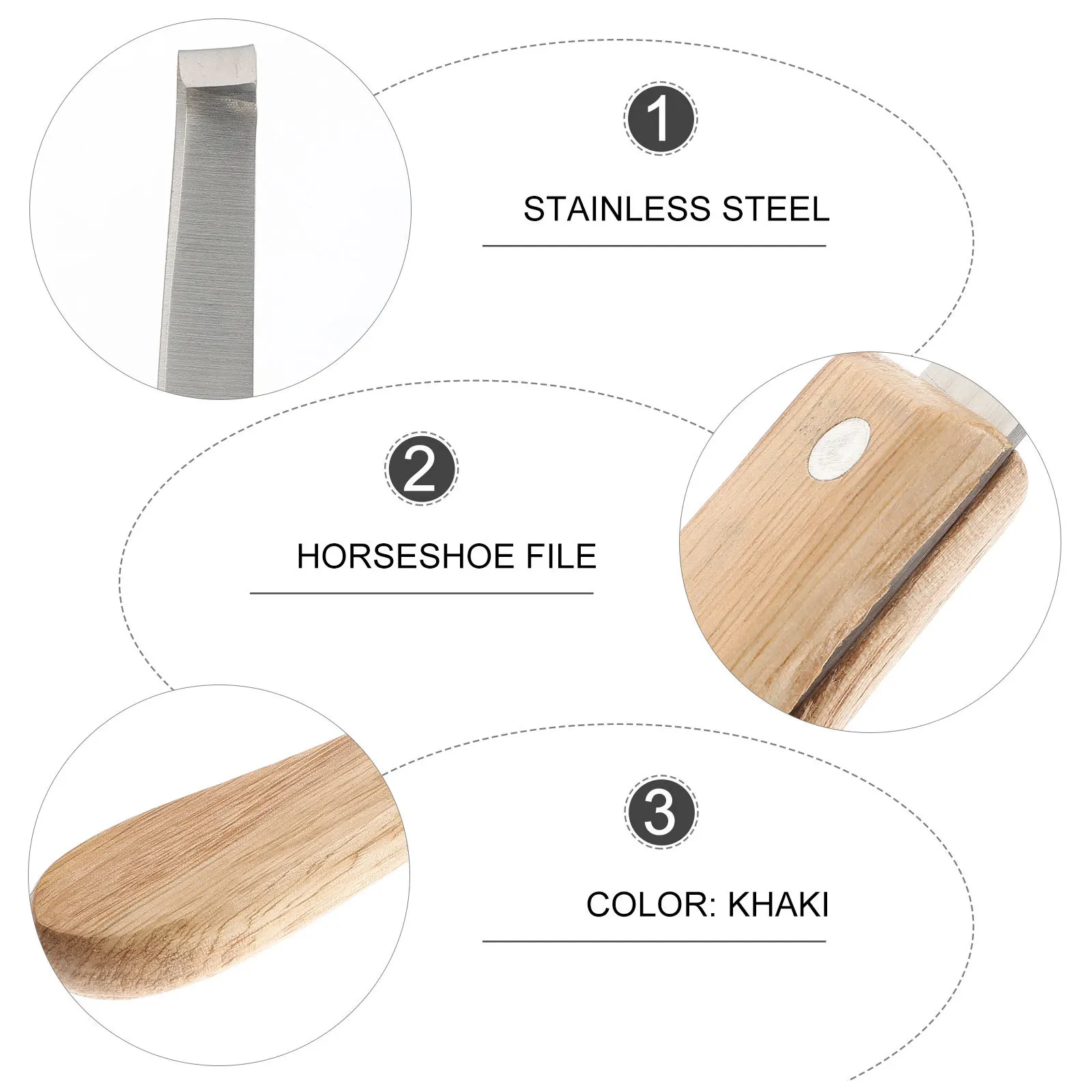 2Pcs Horse Hoof Trimmer Stainless Steel and Wood Hoof Cutter for Farming Supplies Portable Shoeing Repair Tool
2Pcs Horse Hoof Trimmer Stainless Steel and Wood Hoof Cutter for Farming Supplies Portable Shoeing Repair Tool