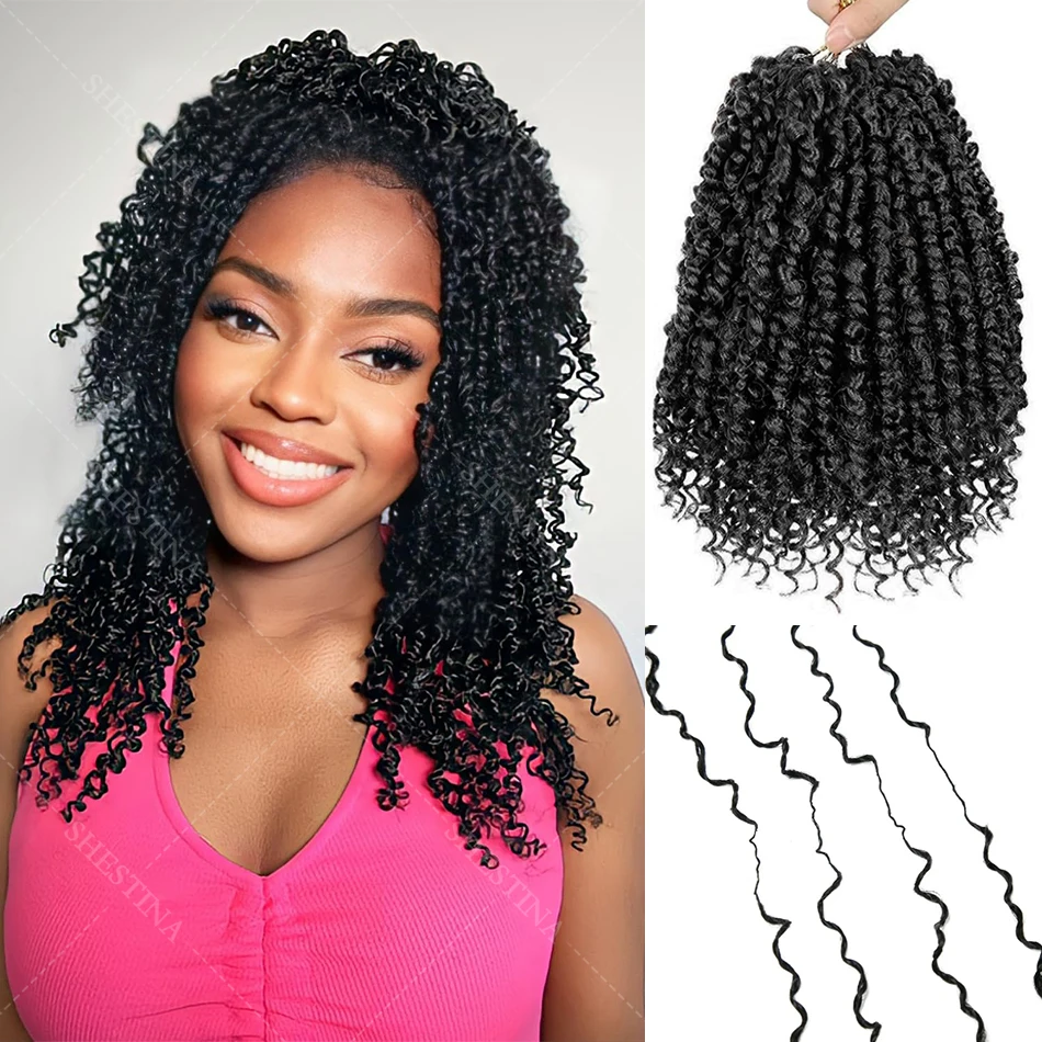 12A богемные Yanky Twist вязанные крючком косы для волос предварительно скрученные невидимые маленькие спирали без узлов вьющиеся крючком наращивание волос
12A богемные Yanky Twist вязанные крючком косы для волос предварительно скрученные невидимые маленькие спирали без узлов вьющиеся крючком наращивание волос