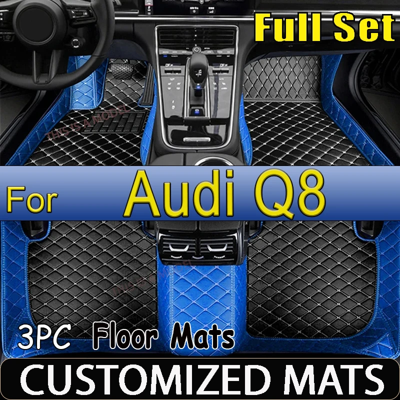 Автомобильные коврики для Audi Q8 2022 2021 2020 2019, ковры из искусственной кожи, чехол для стайлинга, аксессуары для интерьера, подушечки для ног
Автомобильные коврики для Audi Q8 2022 2021 2020 2019, ковры из искусственной кожи, чехол для стайлинга, аксессуары для интерьера, подушечки для ног