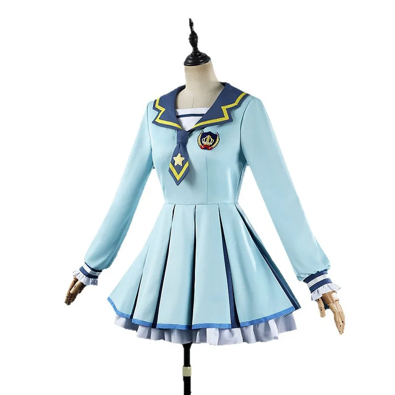 2026 Lolita Role Party Party Girl Dress New Skin Anime Aikatsu! Nijino Yume Navy Uniform Dress Cosplay Costume
2026 Lolita Role Party Party Girl Dress New Skin Anime Aikatsu! Nijino Yume Navy Uniform Dress Cosplay Costume