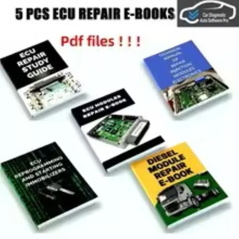 Pack of 5 ECU Repair Manuals PDF Diesel Electronics Study Guide for Car And Truck Diagnostic Tools Injection Modules Repairing
Pack of 5 ECU Repair Manuals PDF Diesel Electronics Study Guide for Car And Truck Diagnostic Tools Injection Modules Repairing