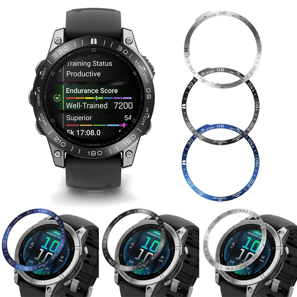 Metal Dial For Garmin Fenix 8 43mm 47mm 51mm Epix Pro Tactix Stainless Steel Bezel Protection Case Bumper Rings Decoration Watch
Metal Dial For Garmin Fenix 8 43mm 47mm 51mm Epix Pro Tactix Stainless Steel Bezel Protection Case Bumper Rings Decoration Watch
