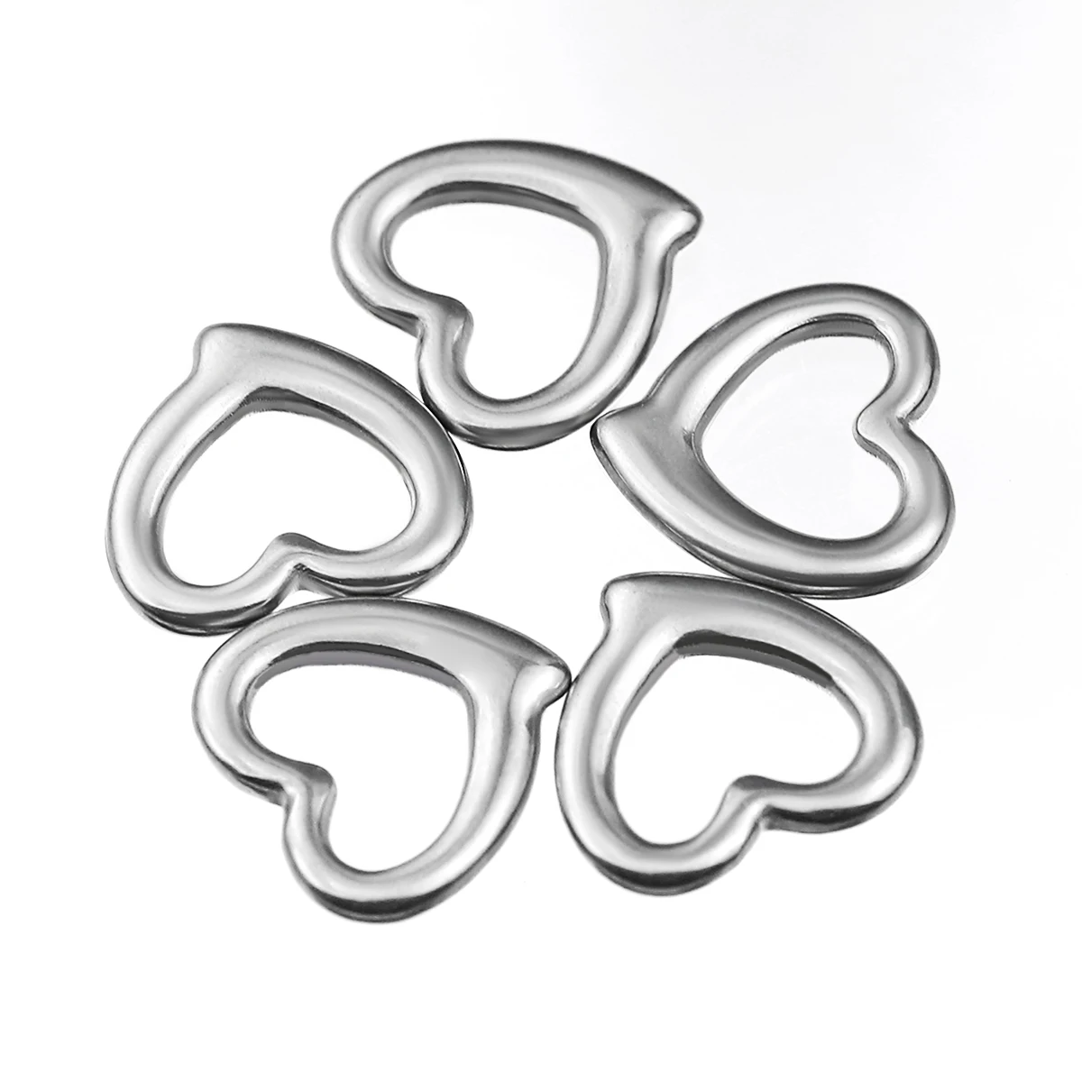 5/10/20pcs Stainless Steel Steel Color 3D Heart Pendant for DIY Earrings Necklace Jewelry Making Bracelets Supplies Wholesale
5/10/20pcs Stainless Steel Steel Color 3D Heart Pendant for DIY Earrings Necklace Jewelry Making Bracelets Supplies Wholesale