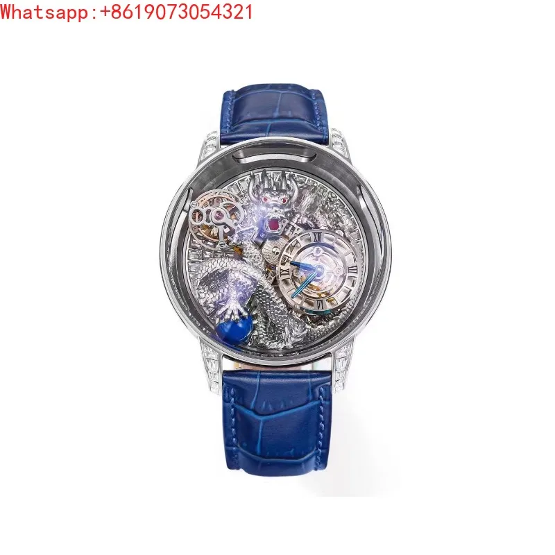 The Great Qin Empire Fully Automatic Mechanical Celestial Tourbillon Watch Xianglong Men's Leather Waterproof Watch
The Great Qin Empire Fully Automatic Mechanical Celestial Tourbillon Watch Xianglong Men's Leather Waterproof Watch