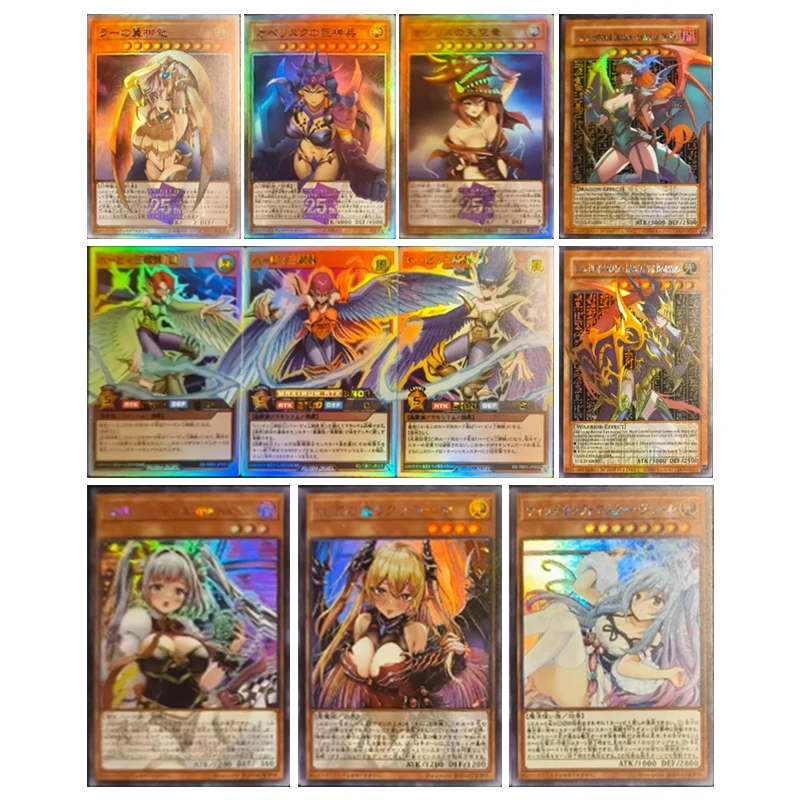 Diy Homemade Yu-Gi-Oh! Anime Black Luster Soldier Harpie Lady Sisters Character Cartoon Toys Game Collection Card Gift
Diy Homemade Yu-Gi-Oh! Anime Black Luster Soldier Harpie Lady Sisters Character Cartoon Toys Game Collection Card Gift