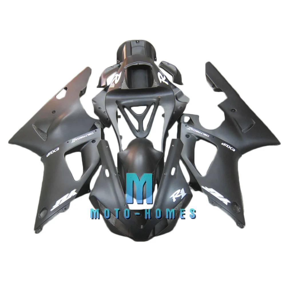 Custom R1 2000 2001 Fairings Kit for Yamaha YZF R1 00 01 New Style Injection Mold Road/Racing Aftermarket Parts Matte Black 
Custom R1 2000 2001 Fairings Kit for Yamaha YZF R1 00 01 New Style Injection Mold Road/Racing Aftermarket Parts Matte Black