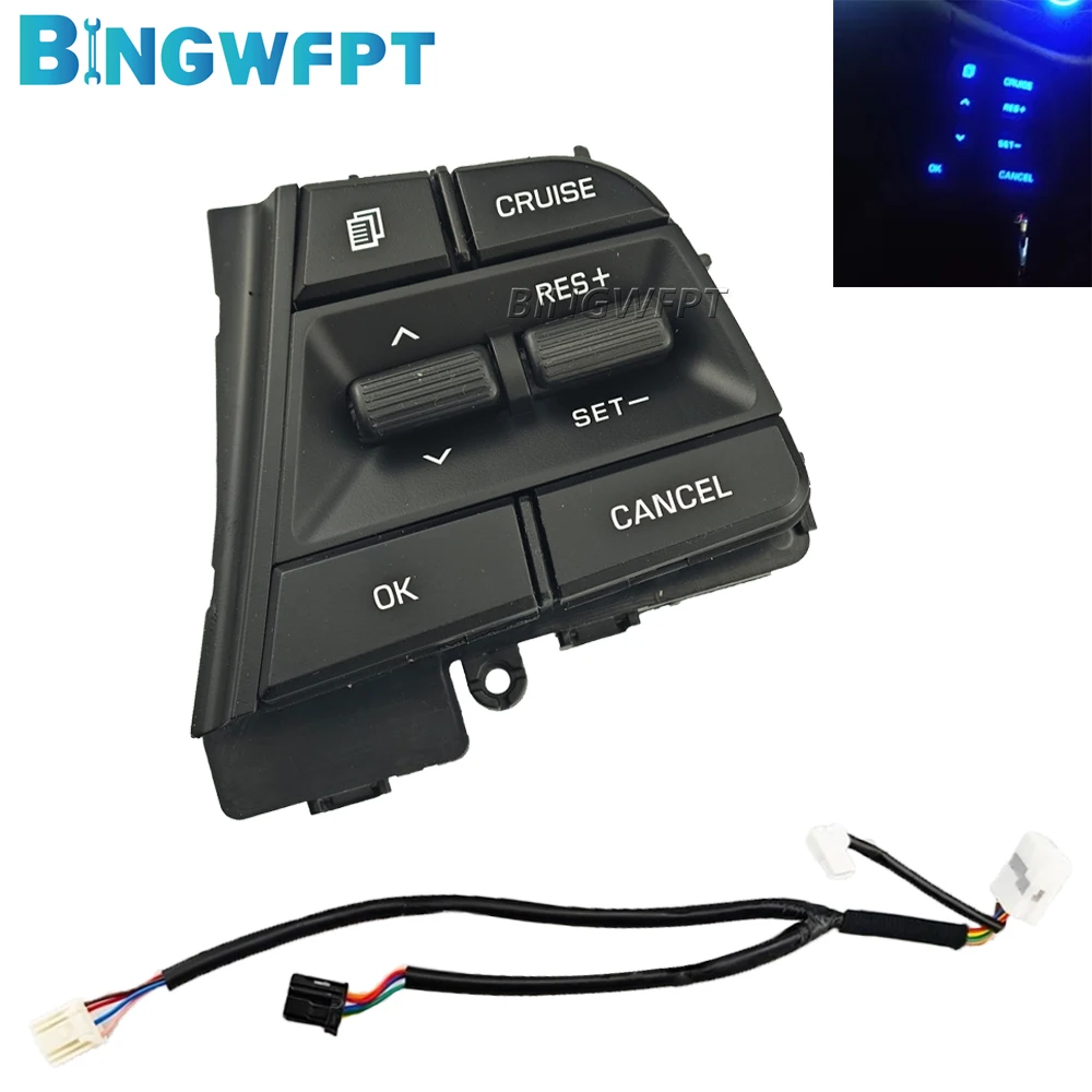 Button+Wire Cruise Control Switch For Hyundai Accent 1.6L 2019 - 2022 Steering Wheel Button
Button+Wire Cruise Control Switch For Hyundai Accent 1.6L 2019 - 2022 Steering Wheel Button