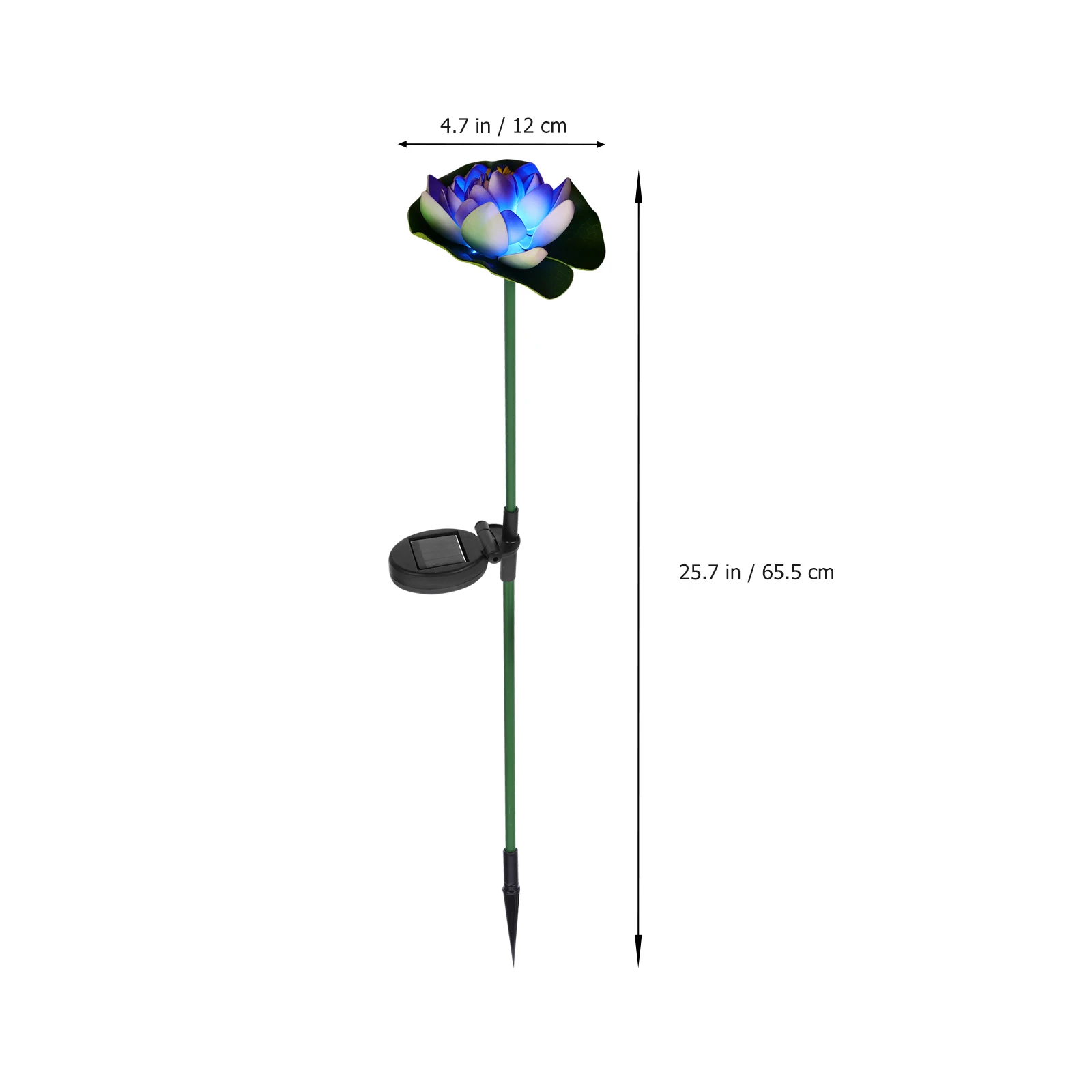 Solar Lotus Lamp Decorative Lights Outdoor Silk Cloth Stainless Steel Rod Garden Yard Stake Lights Solar Powered
Solar Lotus Lamp Decorative Lights Outdoor Silk Cloth Stainless Steel Rod Garden Yard Stake Lights Solar Powered