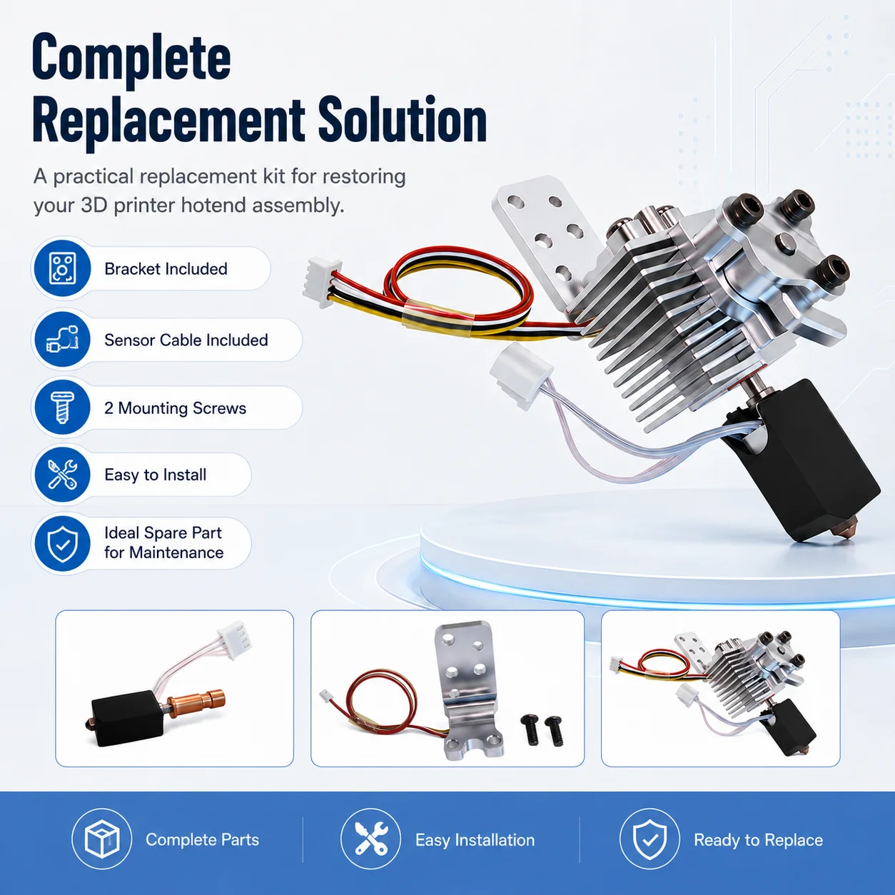 Upgrade Quick Detach Hotend Radiator Assembly Kit Fast Disassemble Extruder Parts Compatible With Anycubic Kobra S1 S1C Combo
Upgrade Quick Detach Hotend Radiator Assembly Kit Fast Disassemble Extruder Parts Compatible With Anycubic Kobra S1 S1C Combo