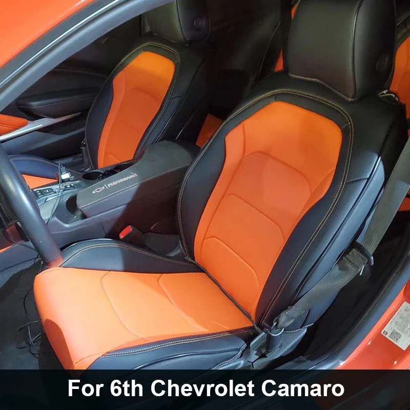 Custom Fit for Only 2016-2024 6th Camaro Car Seat Cover Full Set High Quality Nappa Leather for Chevrolet Camaro
Custom Fit for Only 2016-2024 6th Camaro Car Seat Cover Full Set High Quality Nappa Leather for Chevrolet Camaro