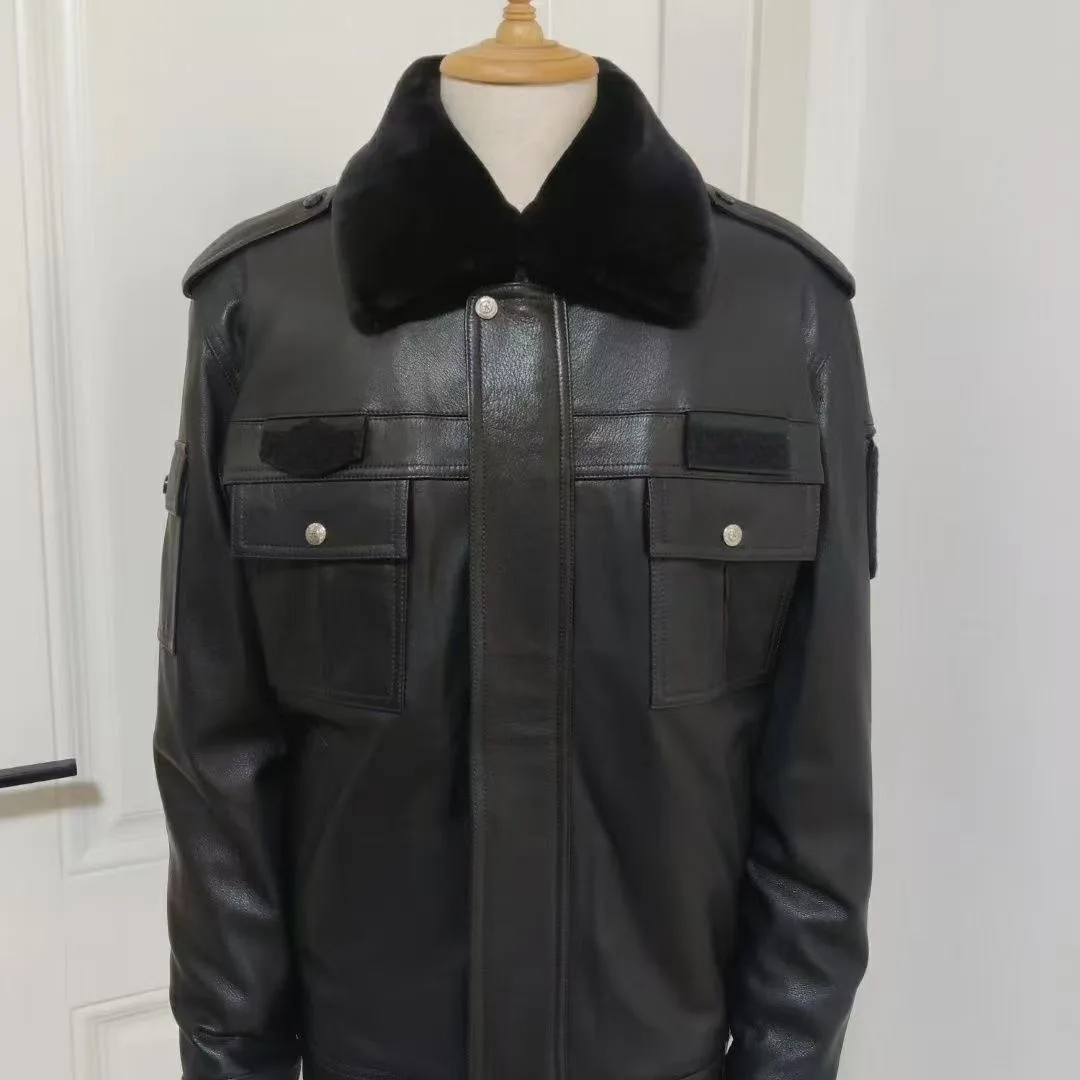 Теплое мужское кожаное пальто-манто Patrol Du Securi с защитным воротником, зимнее теплоизоляционное молодежное деловое повседневное длинное свекло
Теплое мужское кожаное пальто-манто Patrol Du Securi с защитным воротником, зимнее теплоизоляционное молодежное деловое повседневное длинное свекло