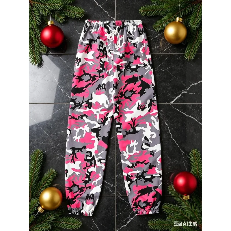 New Pink Camouflage Jogging Pants with Elastic Drawstring Waistband and Casual Pants 3D Printed Quick Drying for Men and Kid
New Pink Camouflage Jogging Pants with Elastic Drawstring Waistband and Casual Pants 3D Printed Quick Drying for Men and Kid