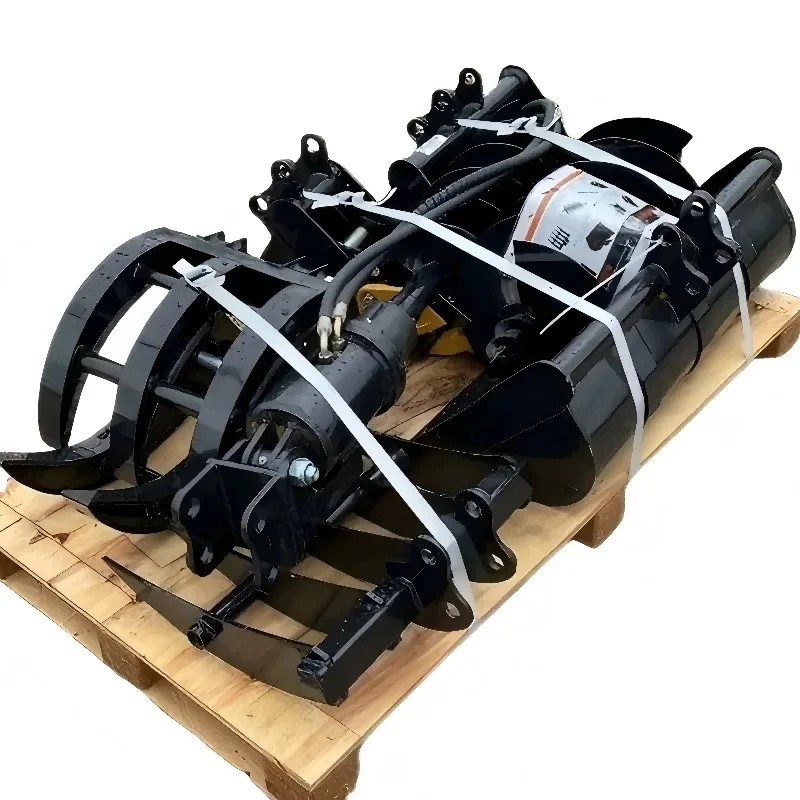 Mini Excavator Attachments Set Grabber, Quick Hitch, Ripper, Rake, Auger, Auger Rod and Bucket for Sale
Mini Excavator Attachments Set Grabber, Quick Hitch, Ripper, Rake, Auger, Auger Rod and Bucket for Sale