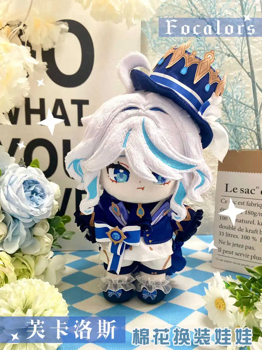 Anime Genshin Impact Focalors Furina Cosplay Soft Plush CottonDoll Body Anime Dress Up Stuffed Toys Dolls Figures Xmas Gift
Anime Genshin Impact Focalors Furina Cosplay Soft Plush CottonDoll Body Anime Dress Up Stuffed Toys Dolls Figures Xmas Gift