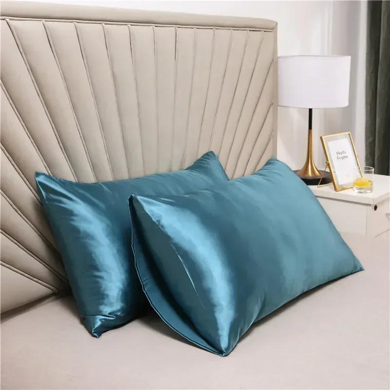 Pillowcase Silk Pillowcase Silk Satin Hair Beauty Pillowcase Comfortable Home Decoration 1 Piece
Pillowcase Silk Pillowcase Silk Satin Hair Beauty Pillowcase Comfortable Home Decoration 1 Piece