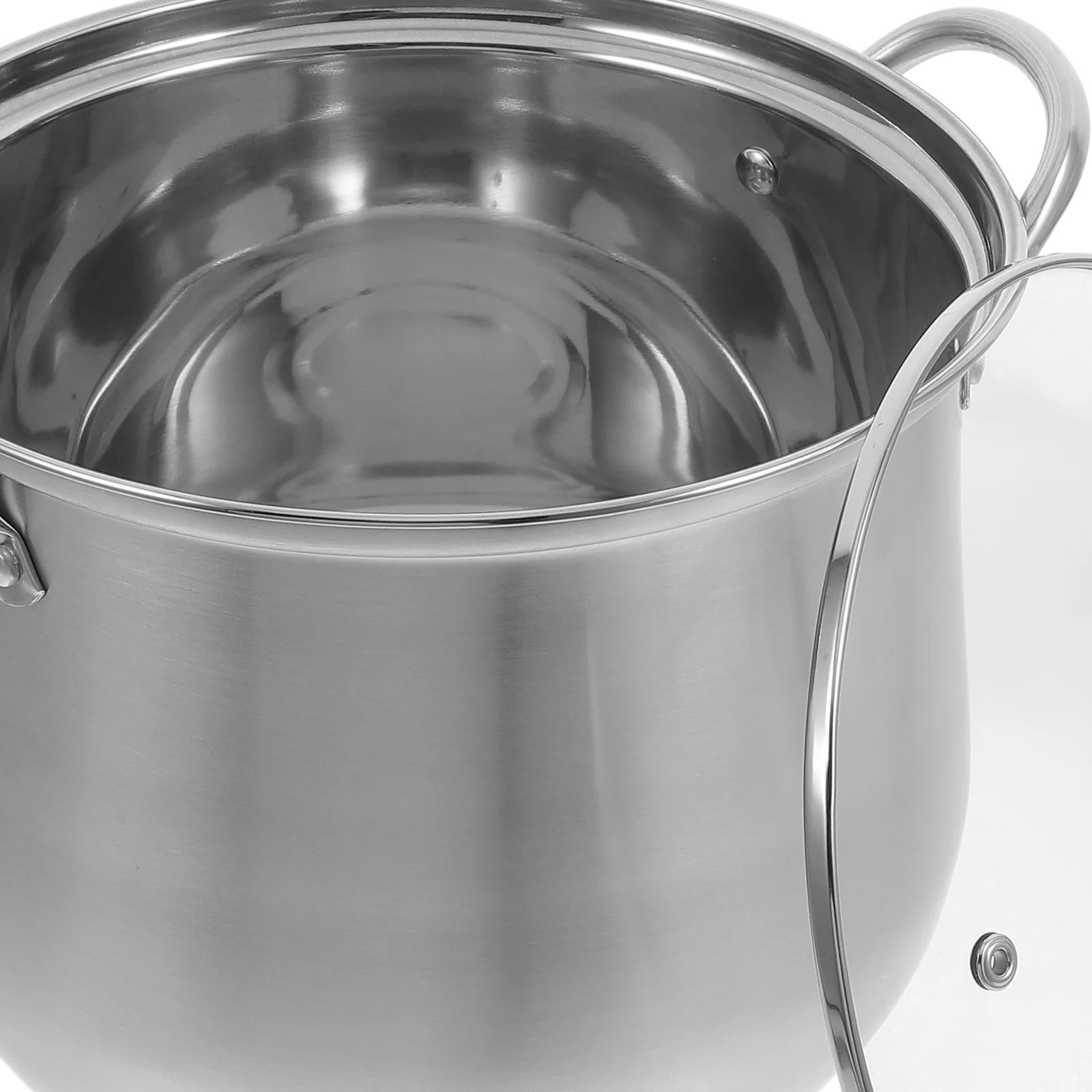 Stainless Steel High Waist Stockpot Double Handle Soup Stew Pot Large Capacity Kitchen Cooking Pot for Ramen Noodles
Stainless Steel High Waist Stockpot Double Handle Soup Stew Pot Large Capacity Kitchen Cooking Pot for Ramen Noodles