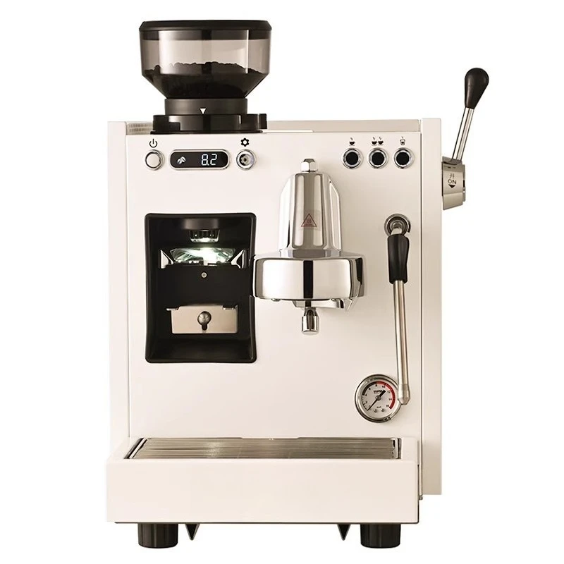 Household Italian semi-automatic coffee grinding and brewing machine Small, good things to share
Household Italian semi-automatic coffee grinding and brewing machine Small, good things to share