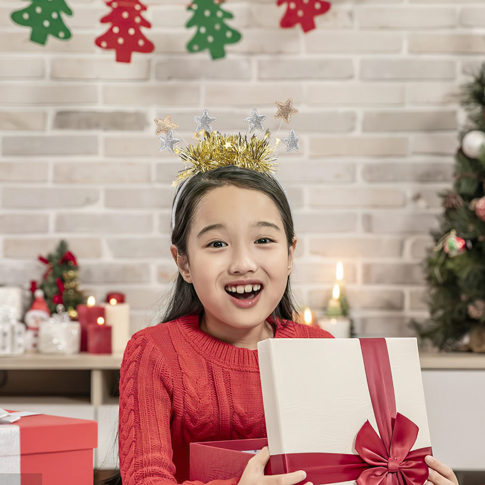 2Pcs Gold Star Headband Sequin Holiday Hair Hoop Christmas New Year Eve Party Favor Sequin Headband Birthday Tiara 
2Pcs Gold Star Headband Sequin Holiday Hair Hoop Christmas New Year Eve Party Favor Sequin Headband Birthday Tiara