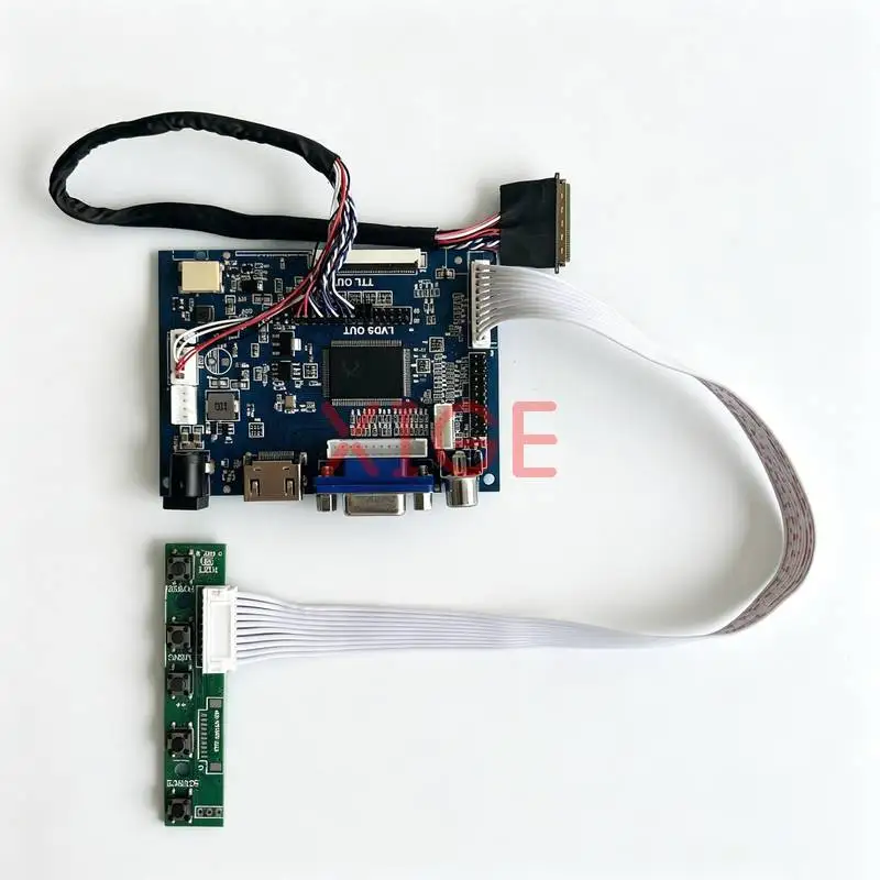 Controller Drive Board Fit M133NWN1 LP133WH1 LP133WH2 HB133WX1 LVDS 40Pin 1366*768 Laptop Monitor Panel 1366x768 AV+HDMI+VGA Kit
Controller Drive Board Fit M133NWN1 LP133WH1 LP133WH2 HB133WX1 LVDS 40Pin 1366*768 Laptop Monitor Panel 1366x768 AV+HDMI+VGA Kit