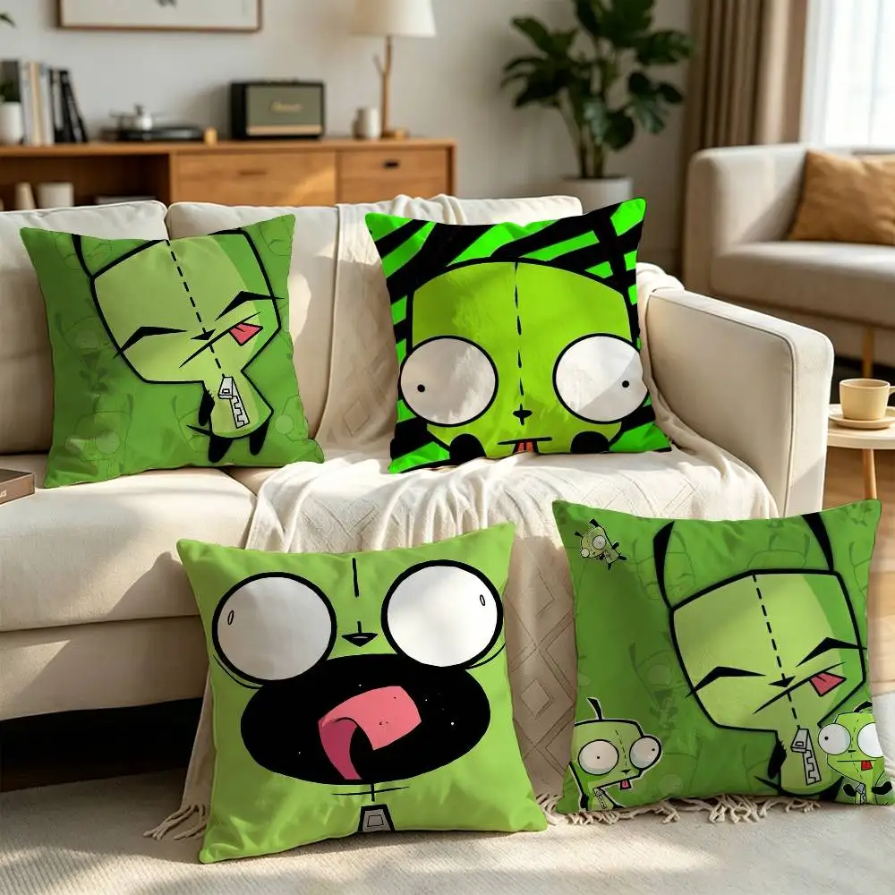 I-Invader Zim Gir Pillow cover Soft Microfiber Pillowcase Home Sofa Decor Surprise Decorative printed.
I-Invader Zim Gir Pillow cover Soft Microfiber Pillowcase Home Sofa Decor Surprise Decorative printed.