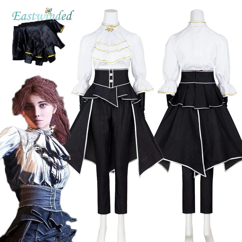 Maier Cosplay Dress Costume Game Clair Obscur Shirt Black Skirt Outfits Disguise Halloween Uniform Clothes Carnival Adult Women
Maier Cosplay Dress Costume Game Clair Obscur Shirt Black Skirt Outfits Disguise Halloween Uniform Clothes Carnival Adult Women