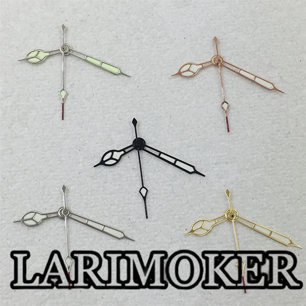 LARIMOKER Black Rose Gold Silver Gold Watch Hands For NH35 PT5000 Movement Pointer C3 Green Luminous Watch Accessories Parts
LARIMOKER Black Rose Gold Silver Gold Watch Hands For NH35 PT5000 Movement Pointer C3 Green Luminous Watch Accessories Parts