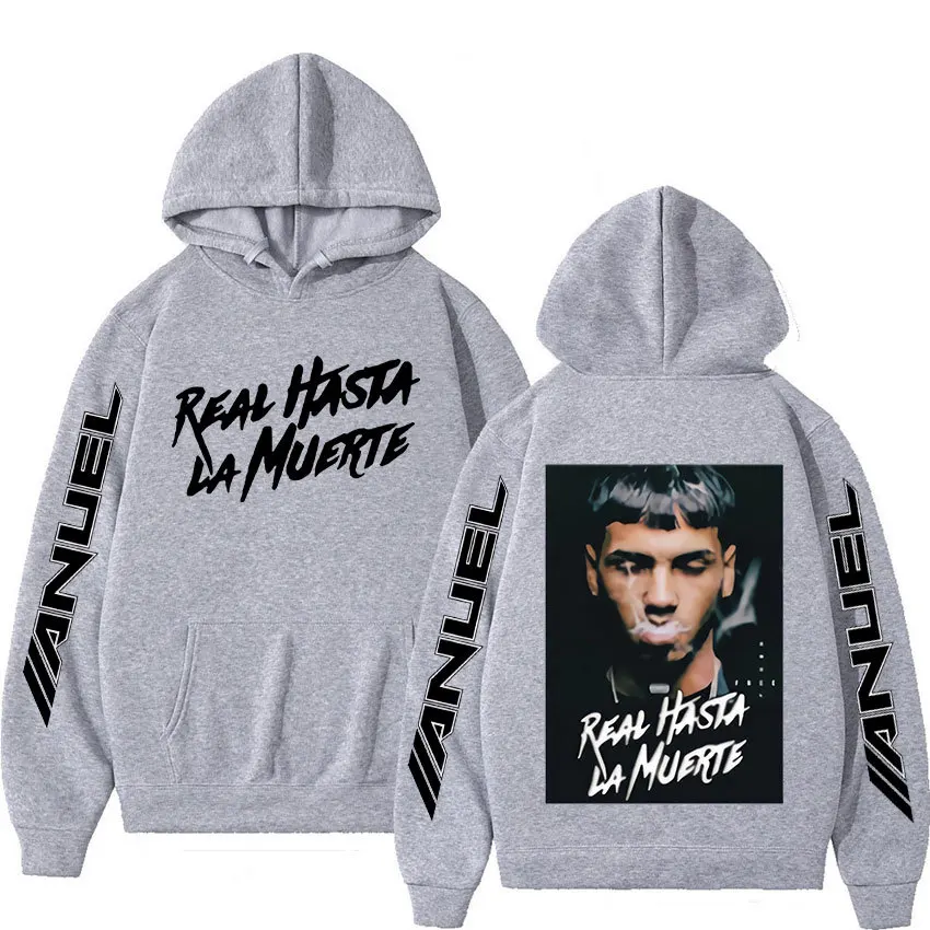 Пуловер в стиле рэпер Anuel Real Hasta La Muerte с принтом, осенняя флисовая толстовка с капюшоном, обычная одежда с длинными рукавами, модная уличная одежда, спортивная одежда
Пуловер в стиле рэпер Anuel Real Hasta La Muerte с принтом, осенняя флисовая толстовка с капюшоном, обычная одежда с длинными рукавами, модная уличная одежда, спортивная одежда