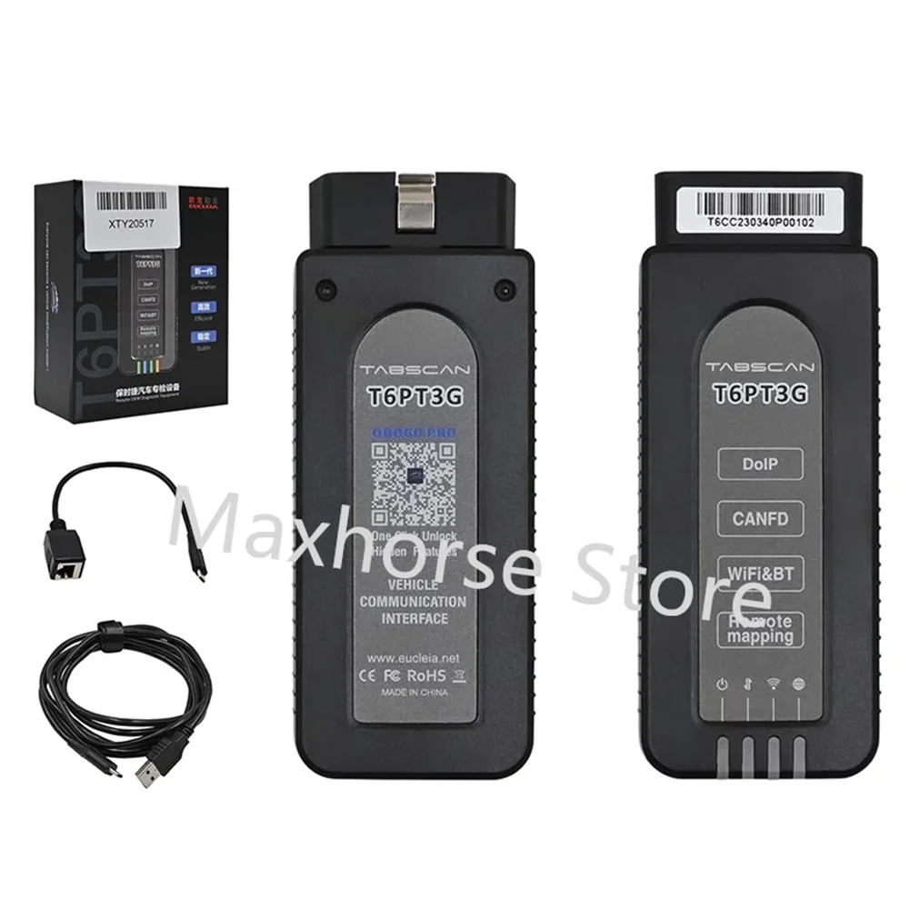 A +++ EUCLEIA TabScan T6PT3G CANFD DolP диагностический инструмент диагностическое устройство VCI используется с дистанционной поддержкой OBD от профессиональной команды
A +++ EUCLEIA TabScan T6PT3G CANFD DolP диагностический инструмент диагностическое устройство VCI используется с дистанционной поддержкой OBD от профессиональной команды
