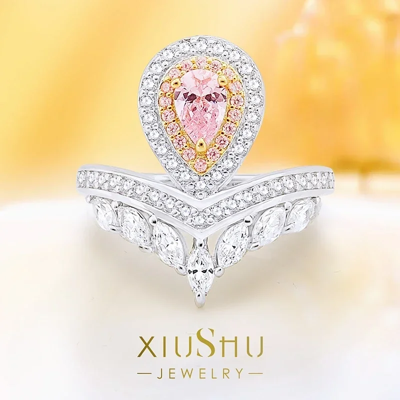 925 Silver Crown Ring Women's Light Luxury Sweet Temperament Princess Style Wedding Jewelry Wholesale
925 Silver Crown Ring Women's Light Luxury Sweet Temperament Princess Style Wedding Jewelry Wholesale